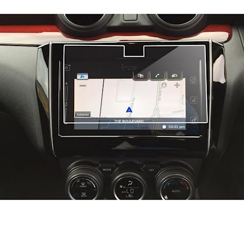 Verre trempé autoradio Suzuki Swift 2019-2020 protecteur d'écran GPS anti-rayures