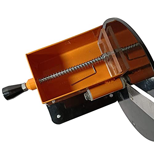 Image of Qcen Iron & Stainless Steel Potato Chips Maker & Veggies & Fruit Slicer /chippers Machine, Multicolour (Pack of 1)