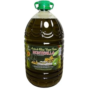 Extra Vierge Olijfolie 5 liter, Nieuwe Oogst 2024/2025,100% Spaanse Olijfolie uit Andalusië, Warm of Koud Gebruik, Premium Kwaliteit