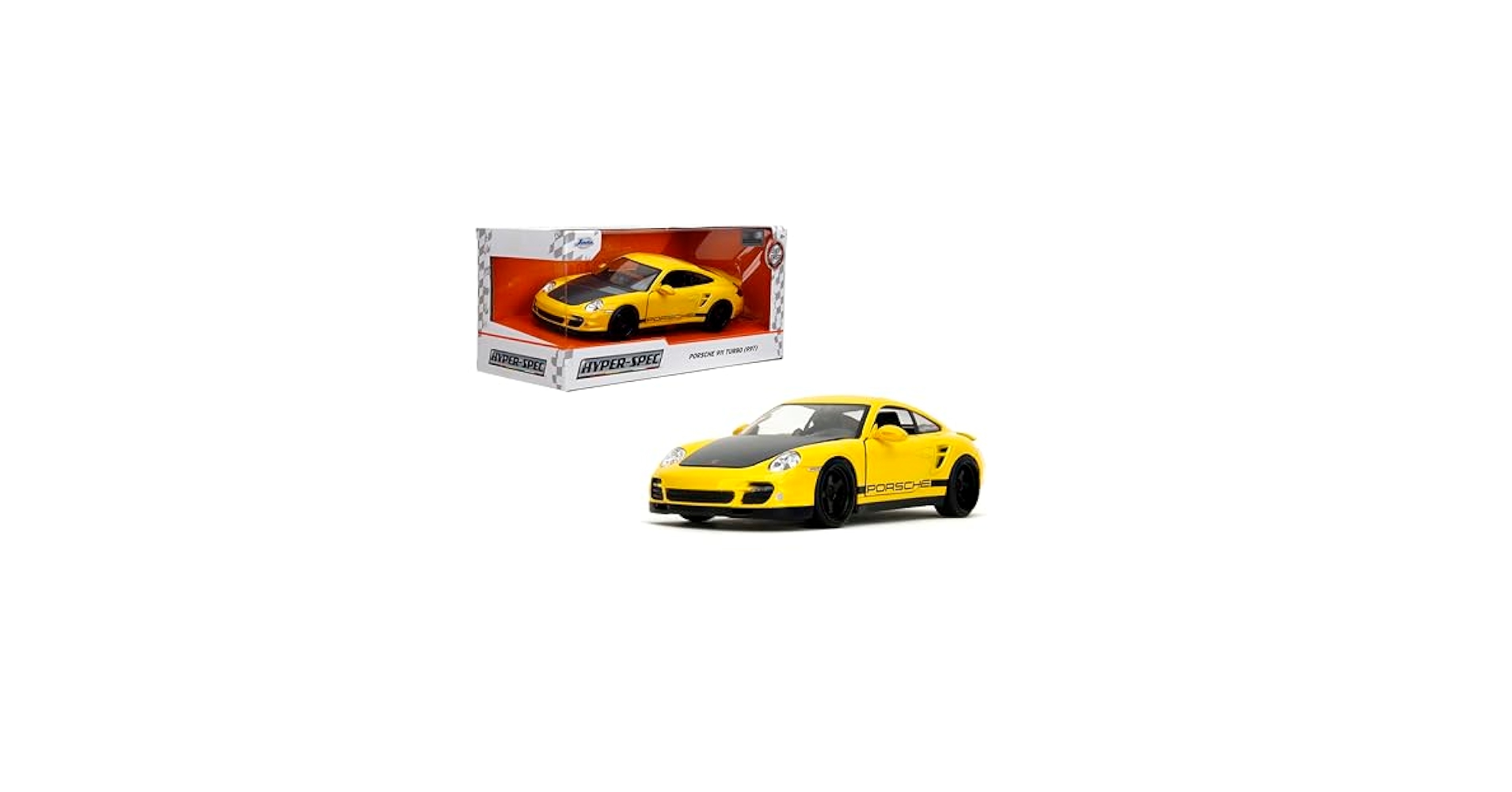 Amazon.com: Hyper-Spec 1:24 2007 Porsche 911 Turbo 997 Die