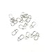 980 Pcs Fishing Swivel Sea Terminal Tackle Clip Connector Solid Coastlock Bulk Lots 03141 Enhanced Snap Test 5Kg 10MM Cross Lock