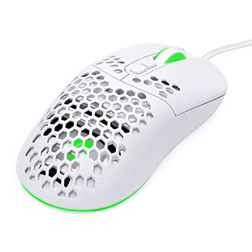 Vinik MOUSE GAMER VX GAMING VOID COM LED RGB- 7600 DPI BRANCO COM CABO USB 1.8 METRO – MGV110B -, 65
