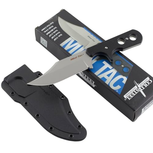 Cold Steel, Mini Tac Bowie, Outdoormesser, 8Cr13MoV Klingenstahl, Griff: Griv EX, Full Tang, scharfes Messer für Abenteuer… – Ansicht 7