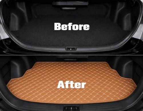 Image of Car Boot Mat for BMW X5 2014 to 2019 | Tan with Beige