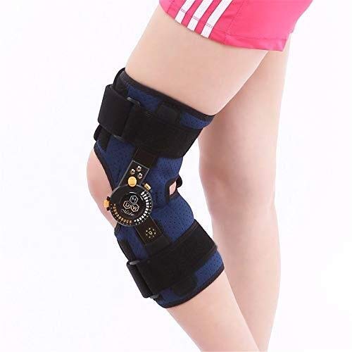 rodillera artritis mujer menisco y ligamento Estabilizador conjunto, soporte de ortesis de rodilla, protector de piernas de férula de guardia fija fractura completamente ajustable, se adapta a ambas p