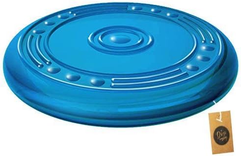 The Dogs Company Flyer Rubber Dog Toy, Dog Frisbee, 9 Inches, Assorted