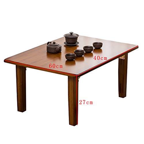 Table basse pliante bois véritable gain de place petite table d'appoint - 4