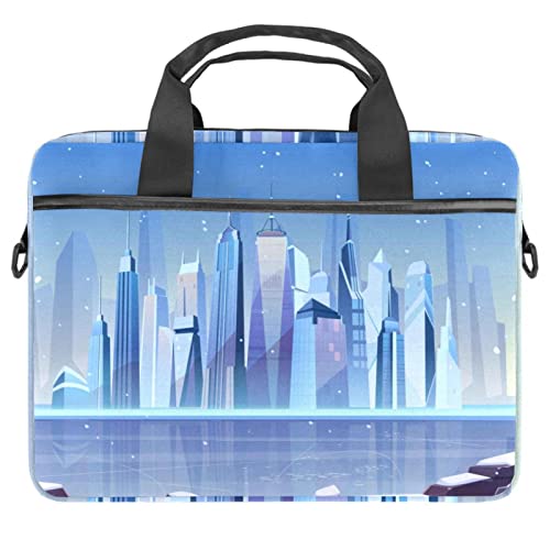 Sacoche ordinateur 13 pouces antichoc contre les rayures sac bandoulière Modern City