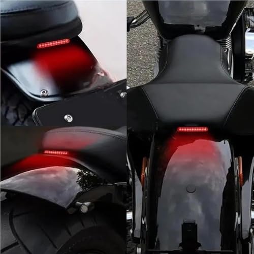 Luz trasera de freno universal moto cross matricula lampara 7