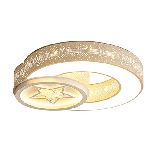 Preisvergleich Produktbild JYDQM Acryl Versprechen Dimming mit Fernbedienung LED-Deckenleuchte Cartoon Jungen-Mädchen-Schlafzimmer-Dekorati...