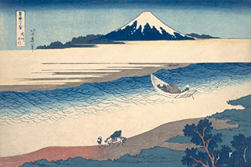 Affiches et Gravures Ukiyo-e Hokusai - Poster Impression Toile 60x90cm