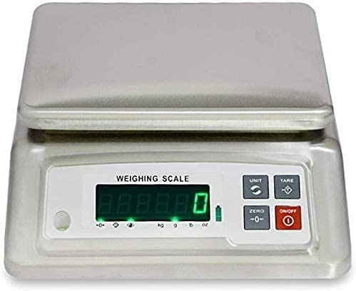 XYIANG Kitchen Scale Electronic Waterproof Weighing Scales High-Precision Stainless Steel Industrial Platform with LCD Display Scales