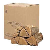 Ofengetrocknetes Aschen-Brennholz 25 Liter - Scheitlänge ca. 25 cm - Holzfeuchte unter 15% - Perfekt für Ofen, Kamin, Grill, Feuerschalen, Lagerfeuer, Barbecue - Kaminholz, Feuerholz, Grillholz