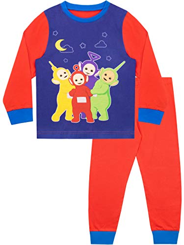 Teletubbies Pijamas de Manga Larga para niños Multicolor 4-5 Años