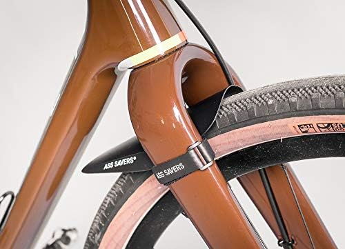 Ass Savers Muder Mini Guardabarros Negro para Bicicleta CX/Gravel miniatura 4