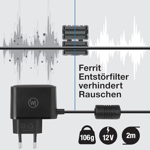 wicked chili adaptateur secteur compatible avec makita radio dmr 116 112 110 109 108 107 106 bmr 105 104 103 chargeur remplace l'original câble de charge se00000101 se00000078 se00000265, 180cm