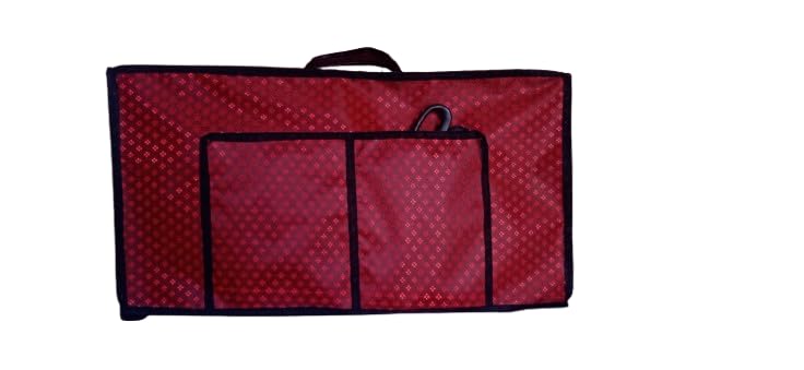 Silai Machine Cover, Protective Dust Cover for Sewing Machine, Keeps Machine Clean, Red-image-3