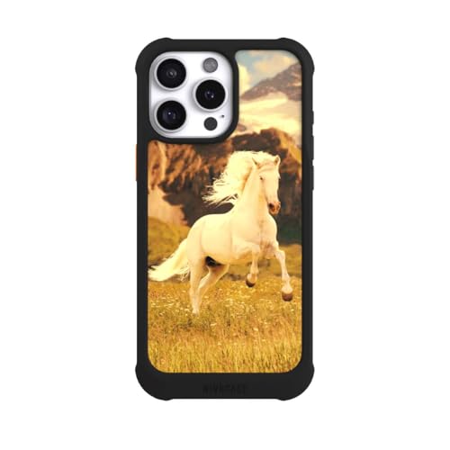 Coque iPhone 16 Pro Max Antichoc MagSafe NIVOmax Cheval Blanc