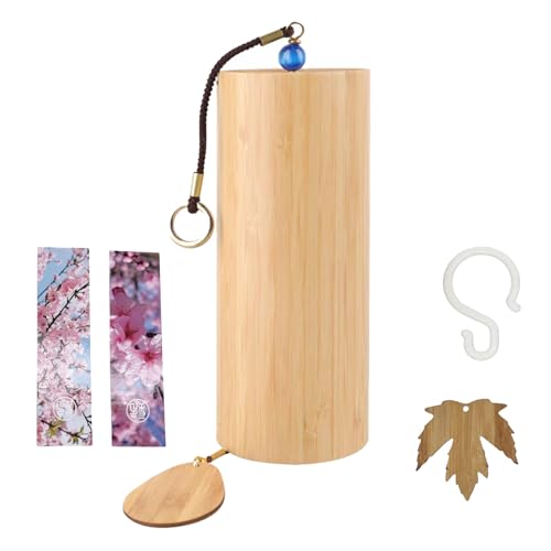 Japanische Bambus Windspiele für Draußen Hängend Natürliches Bambus-Windspiel Zen Windspiel Garten Koshi Klangspiel Für Klangheilende Meditation Und Beruhigende Emotionen Yoga Meditation Garten usw