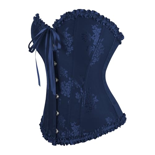 Image of frawirshau Women's Overbust Costume Corset Renaissance Victorian
