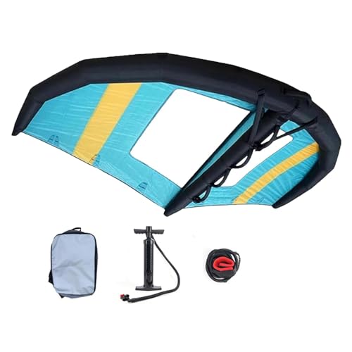 Vela inflable de windsurf, ligera y estable, con bolsa de almacenamiento, ideal para surf y kitesurf, 5 m³
