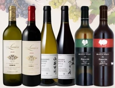 おすすめワイナリー赤白6本セット 019