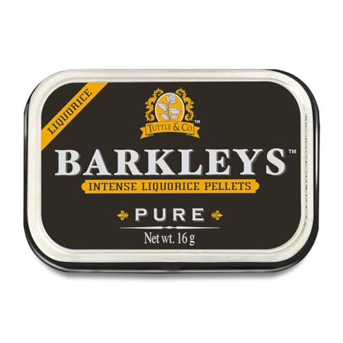Barkleys Pure Liquorice Pellets, 16 g (Pack of 1)