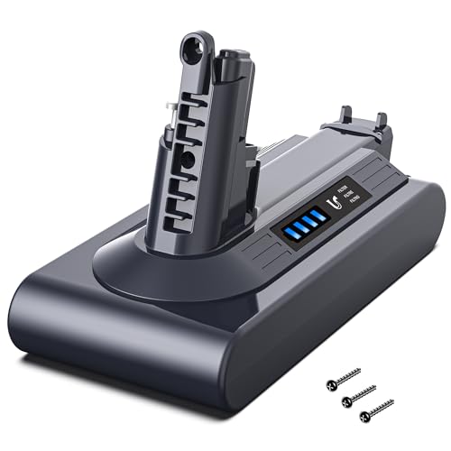 Morpilot 6500mAh Batería para Aspiradora de Escoba Inalámbrica Dyson V10 SV12 Absolute Animal Motorhead Fluffy Extra Cyclone, Reemplaza a la Dyson 969352-02