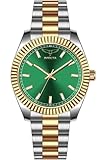 Invicta Specialty 69012 Orologio da uomo, impermeabile, analogico, movimento al quarzo, in acciaio inox, quadrante verde, mm