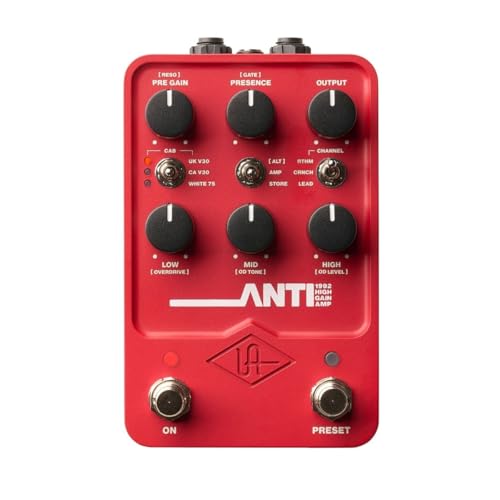 UNIVERSAL AUDIO UAFX ANTI 1992 High Gain Amp UAFXシリーズ