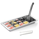 Metal ice cube trays: The cold, hard truth about old-school ice-making (1950s) 13 CLIPORE Professional Ice Cube Trays Stainless Steel - 18-Slot Heavy Duty Metal Icecube Mold,...