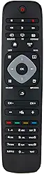 Controle Remoto Compatível com Philipss Smart TV, LCD, LED, HD, 3D, controle substituto, pronto para uso Universal