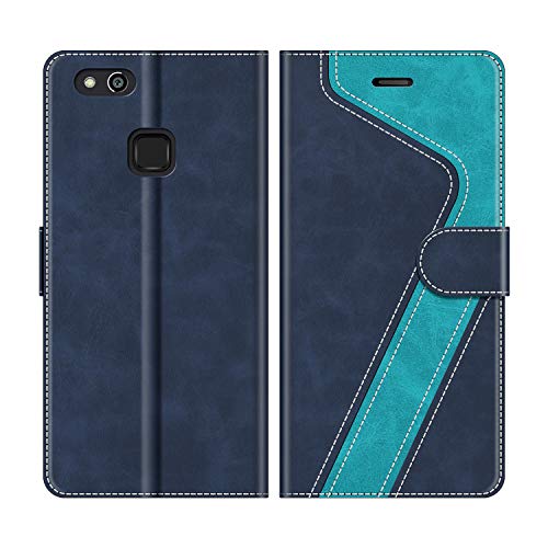 COODIO Custodia in Pelle per Huawei P10 Cover a Libro Magnetica