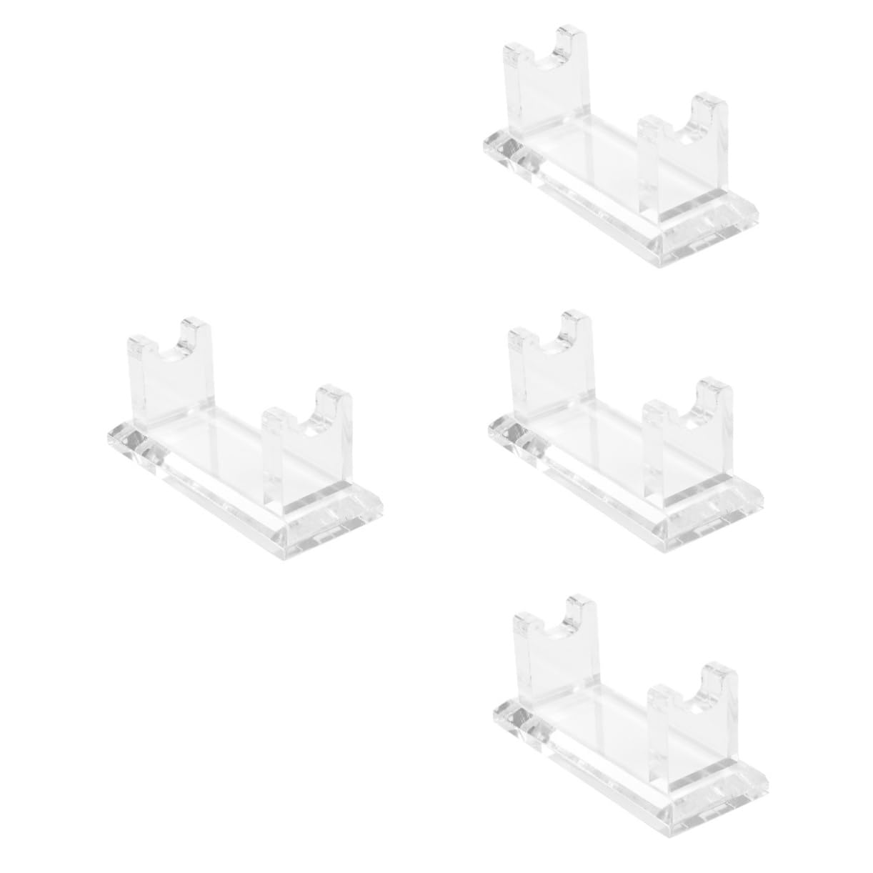 Operitacx 4pezzi Portapenne Acrilico Per Ufficio e Casa Organizer Per e Per Make up Design Compatto e Per Risparmiare