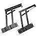 1 Pair Folding Lift and Up Hinges, Heavy Duty Lift Up Hydraulic Hinge for Home Mechanism Hardware Coffee Table Furniture Lifting Tool, by GENHAKON.