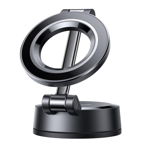 Image of Lamicall for Magsafe Car Mount Dashboard Windshield 70LBS Powerful Suction | Strongest Magnetic Phone Holders for Your Car 360 Rotation Adjustable for iPhone 17 16 15 14 Pro Max All Smartphone Truck