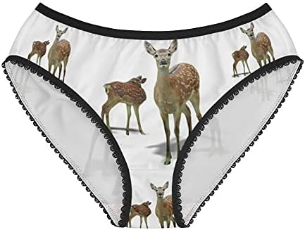 Deers Panties, Deers Underwear, Briefs, Cotton Briefs, Funny Underwear, Panties For Women