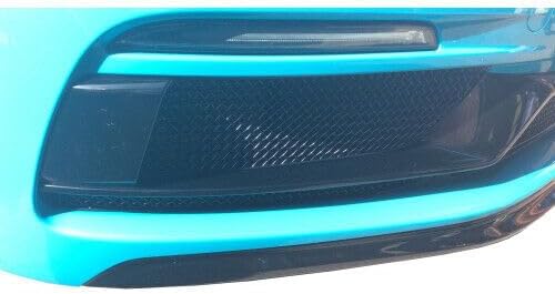 Zunsport Compatible With Porsche 718 Boxster/Cayman GTS - Outer Grill Set - Black Finish (2018 -)