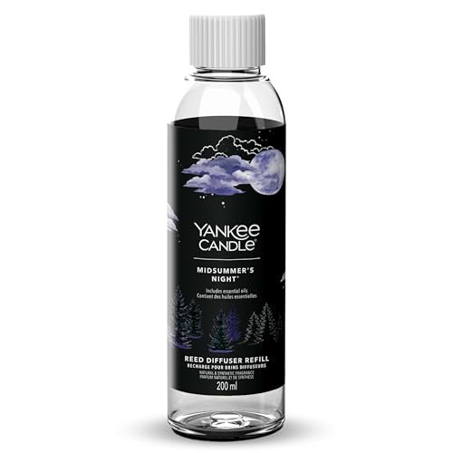 Yankee Candle Signature Diffusore a bastoncini Ricarica | Midsummer's Night | 200 ml | Fino a 20 settimane di fragranza | Un regalo perfetto per una donna