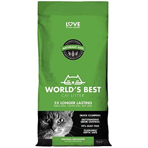 Worlds Best Cat Litter 8lb (3.63kg) Original Unscented Cover
