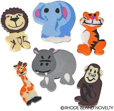 MINI ZOO ANIMAL ERASER ASSORTMENT