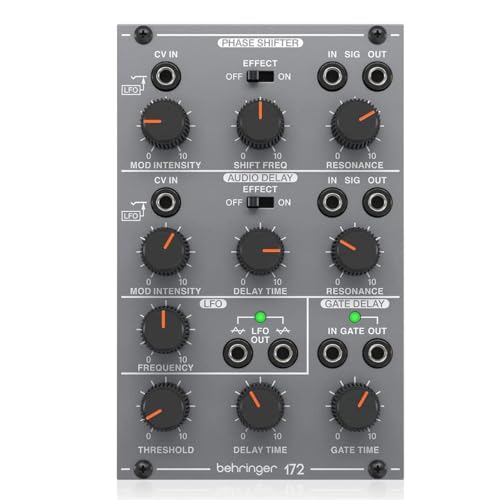 Behringer 172 PHASE SHIFTER/DELAY/LFO Legendary Analog Phase Shifter/Delay/LFO Module for Eurorack