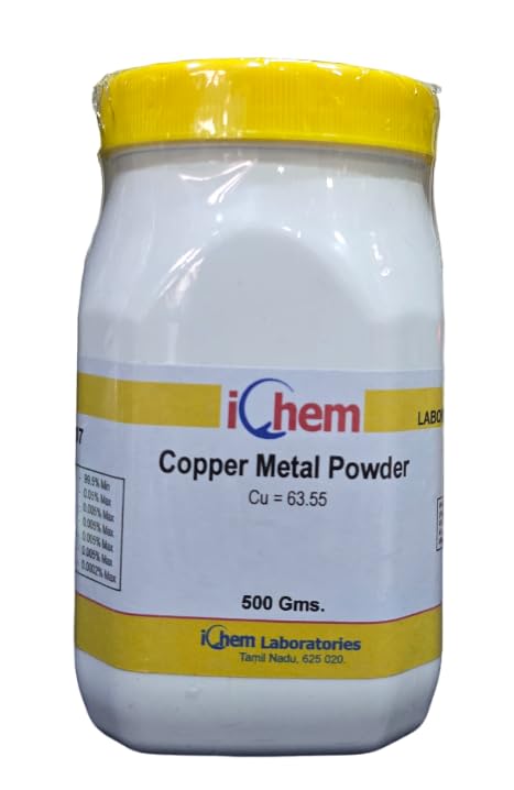 ICHEM Copper Metal Powder (500GM) Assay 99.5% Min (Lab use only)-image-26