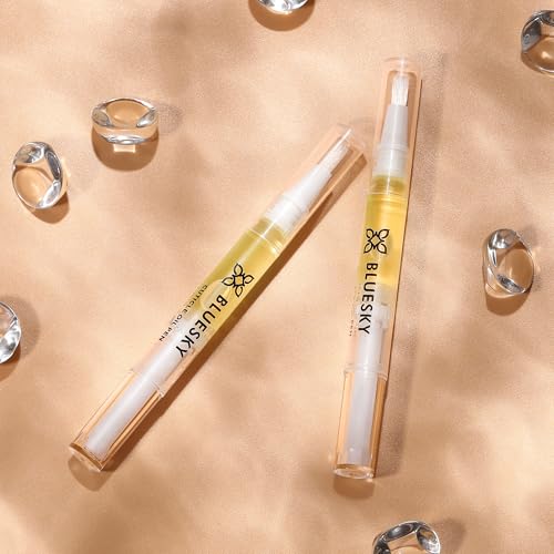 Image of Bluesky Cuticle Oil Pen For Nails, Nourishing, Hydrating, Healthy Nails, Essential Nail Care 1.6g