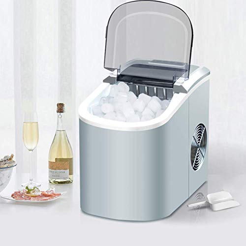 Máquina eléctrica para fabricar hielo 9 cubos 2.2L miniatura 1