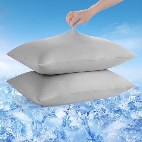 Avolare 2 Pack Cooling Pillow Cases, Arc-Chill Q-max>0.5 Stretch...