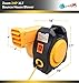 Zoom Blowers 2HP Air Blower for Inflatable Bounce House, Commercial Grade, Portable & Powerful Fan to Blow Up Kids Bouncy House, Castle, Jump & Water Slides, Includes 15 ft Power Cord -115V Motor