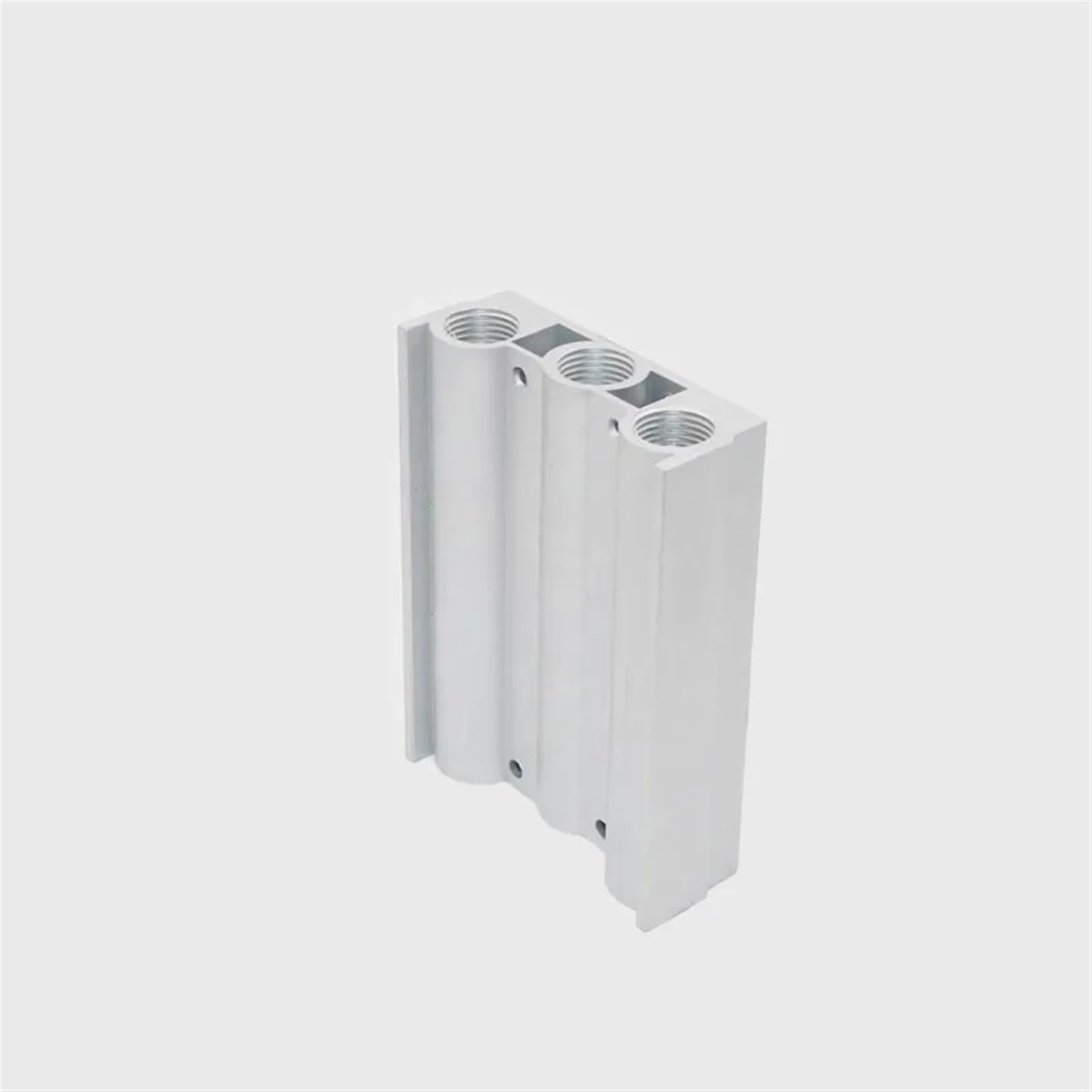 1 PC 4V210-08 200M 8/9/10/11/12/13/14/15/16/17/18/19/20-bitowy srebrny aluminiowy 2-rzędowy montaż pneumatyczna podstawa zaworu elektromagnetycznego (200M-11bit)