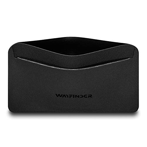 WAYFINDER - Flux - Minimalist Slim Front Pocket Card Holder Wallet For Men - Black2