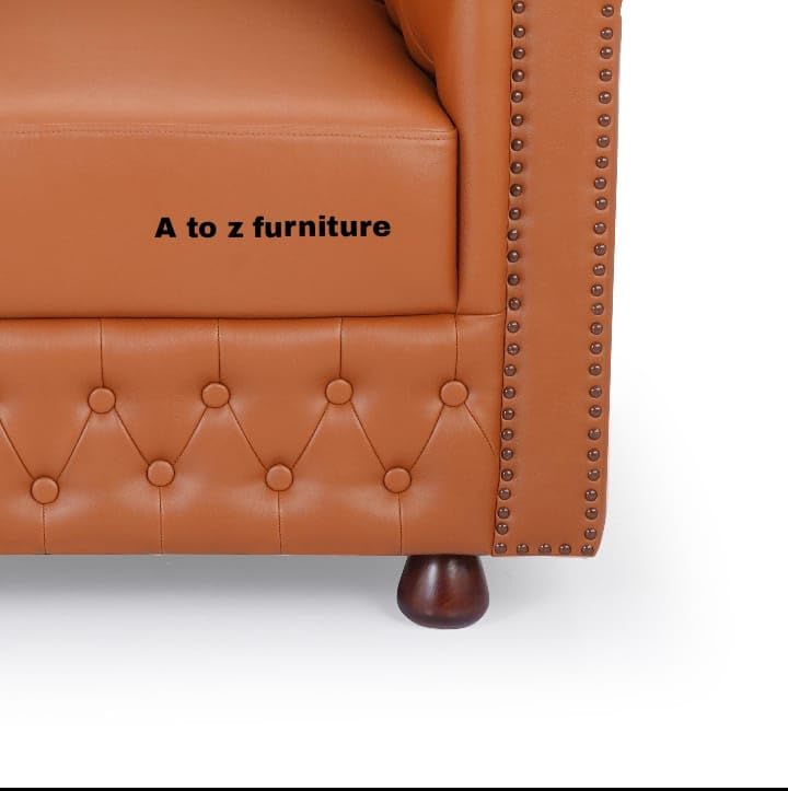 Image of A to Z Furniture Classic Chesterfield Sofa Set Luxury Chesterfield Sofa in for Home Living Room & Office (Ten Colour)